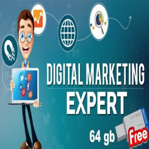 Digital Marketing Expert – 11 Courses in 64-gb USB