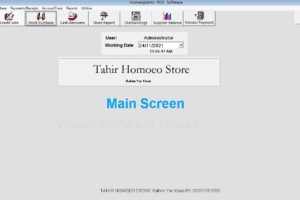 Homeopathic Medicine POS Billing Software