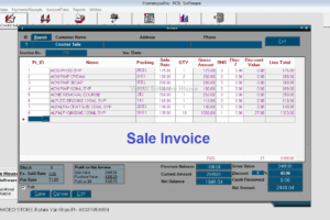 Homeopathic Medicine POS Billing Software