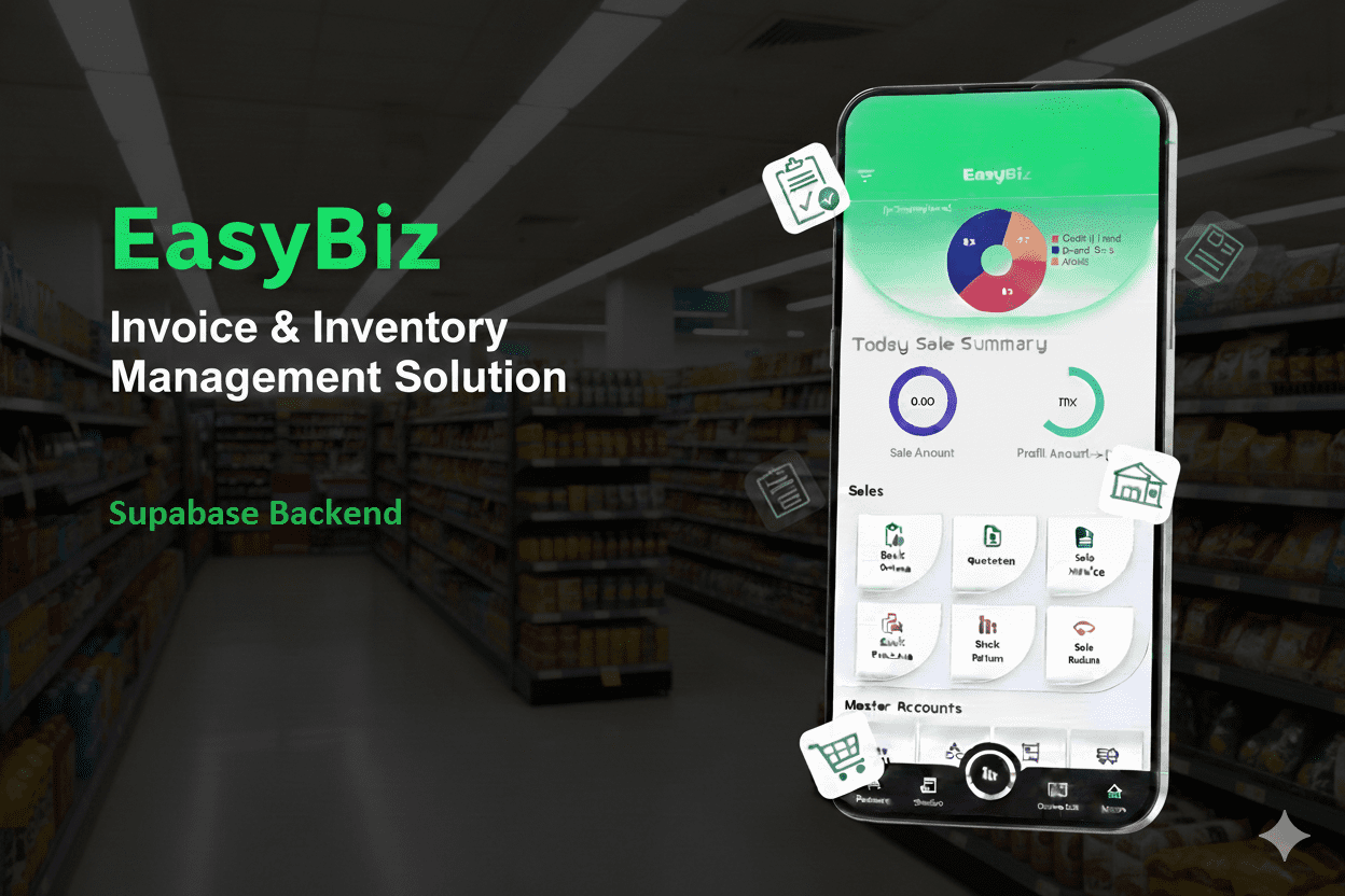EasyBiz- Invoice & inventory Management Solution